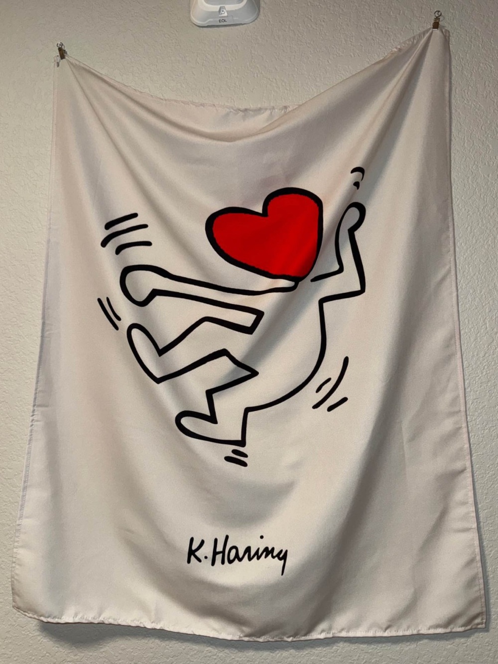 Keith Haring Tapestry 29" x 36 1/2"